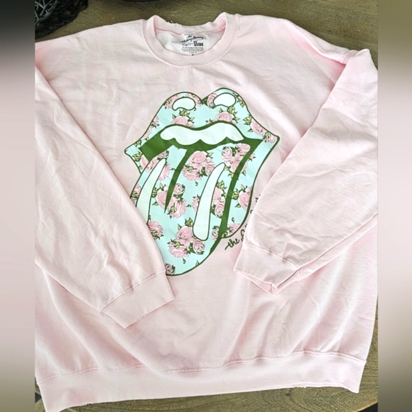 Rolling Stones distressed sweater,  XL - Picture 3 of 7